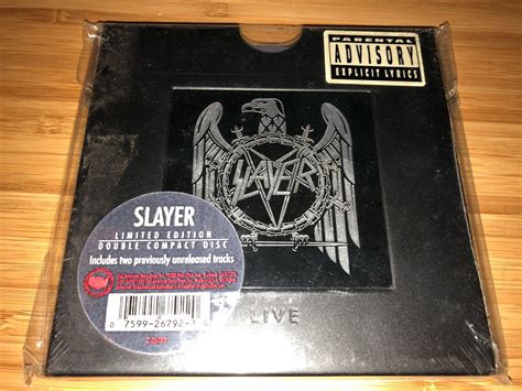 slayer decade of aggression metal box|decade of aggression wiki.